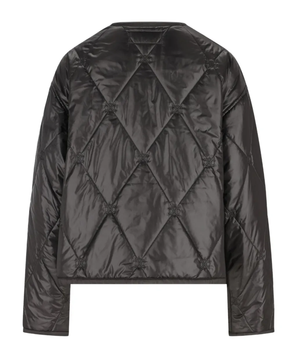 Quilted Jacket In Light Nylon