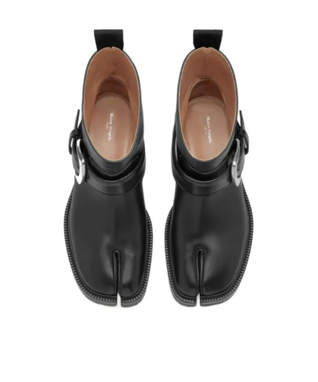 Maison Margiela Tabi County Buckle Ankle Boots