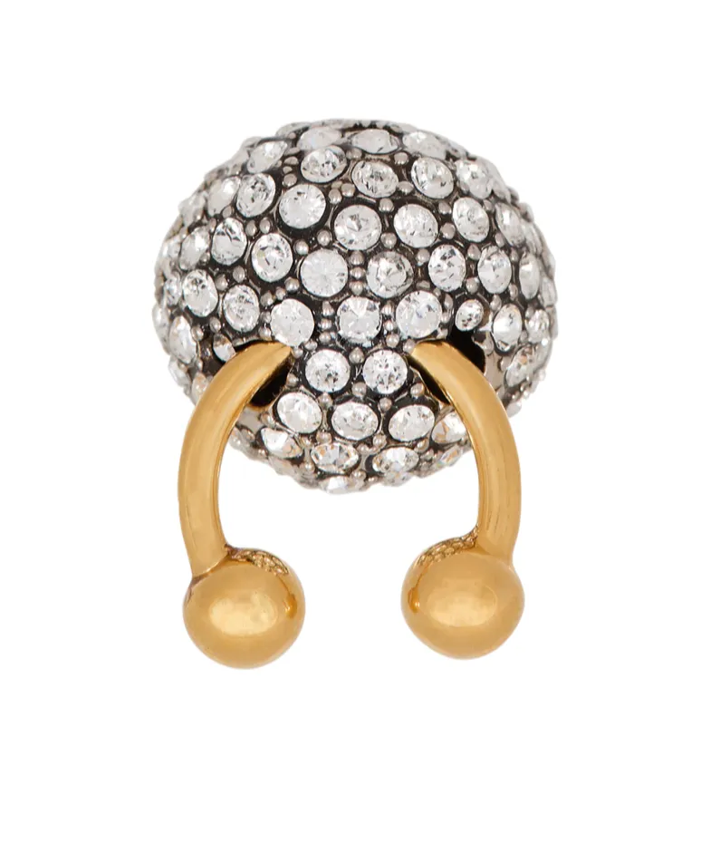 Balmain Piercing Embellished Ring