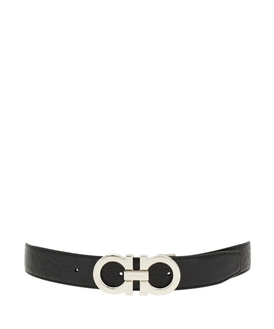 Reversible And Adjustable Gancini Belt