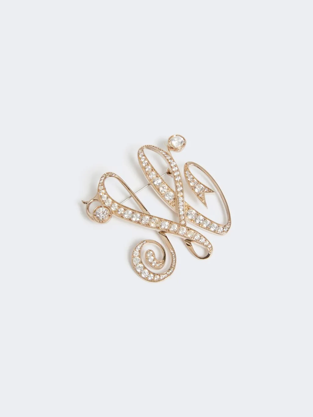 Letter Brooch