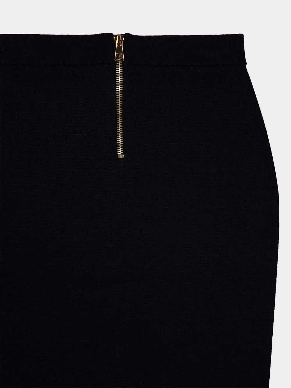 Balmain Button Detailed Pencil Skirt