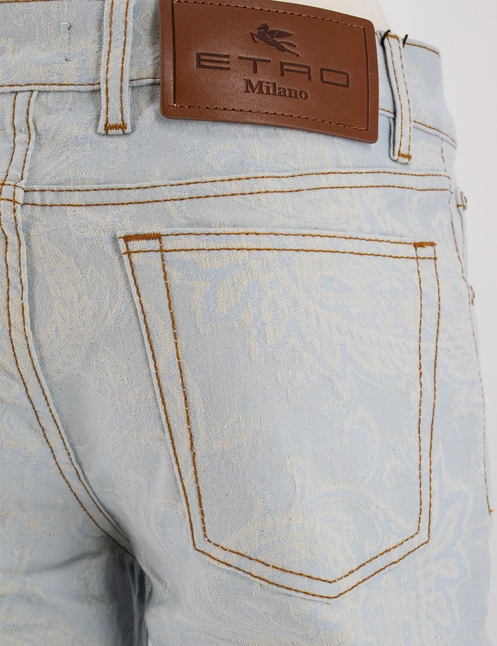 Etro Logo-Patch Jeans