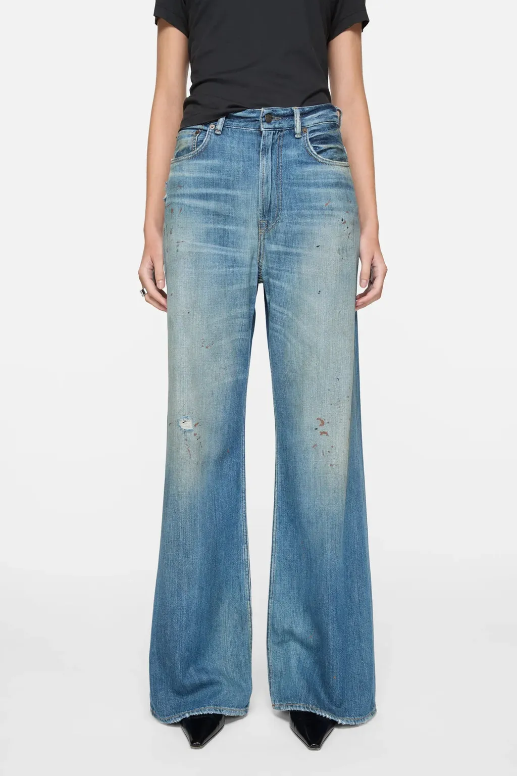 Logo-Patch Jeans