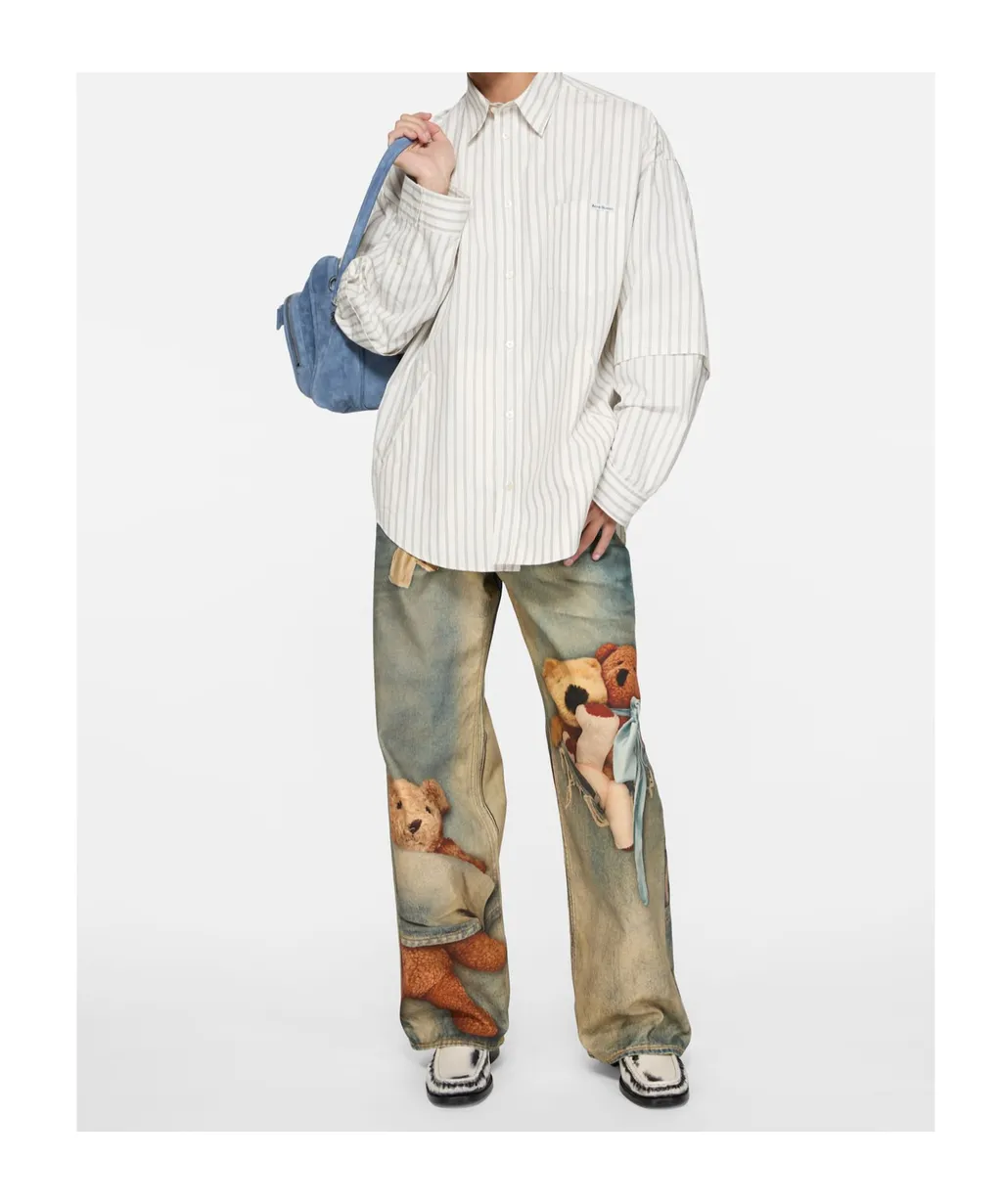 Acne Studios Double Sleeve Button-Up Shirt