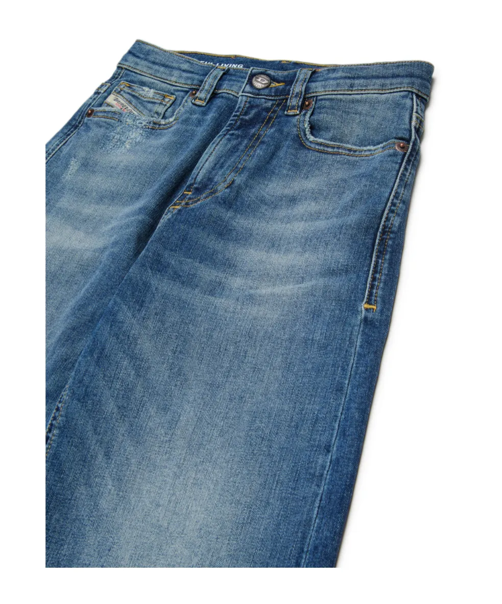 Diesel Kids D-Argjx-J Distressed Jeans