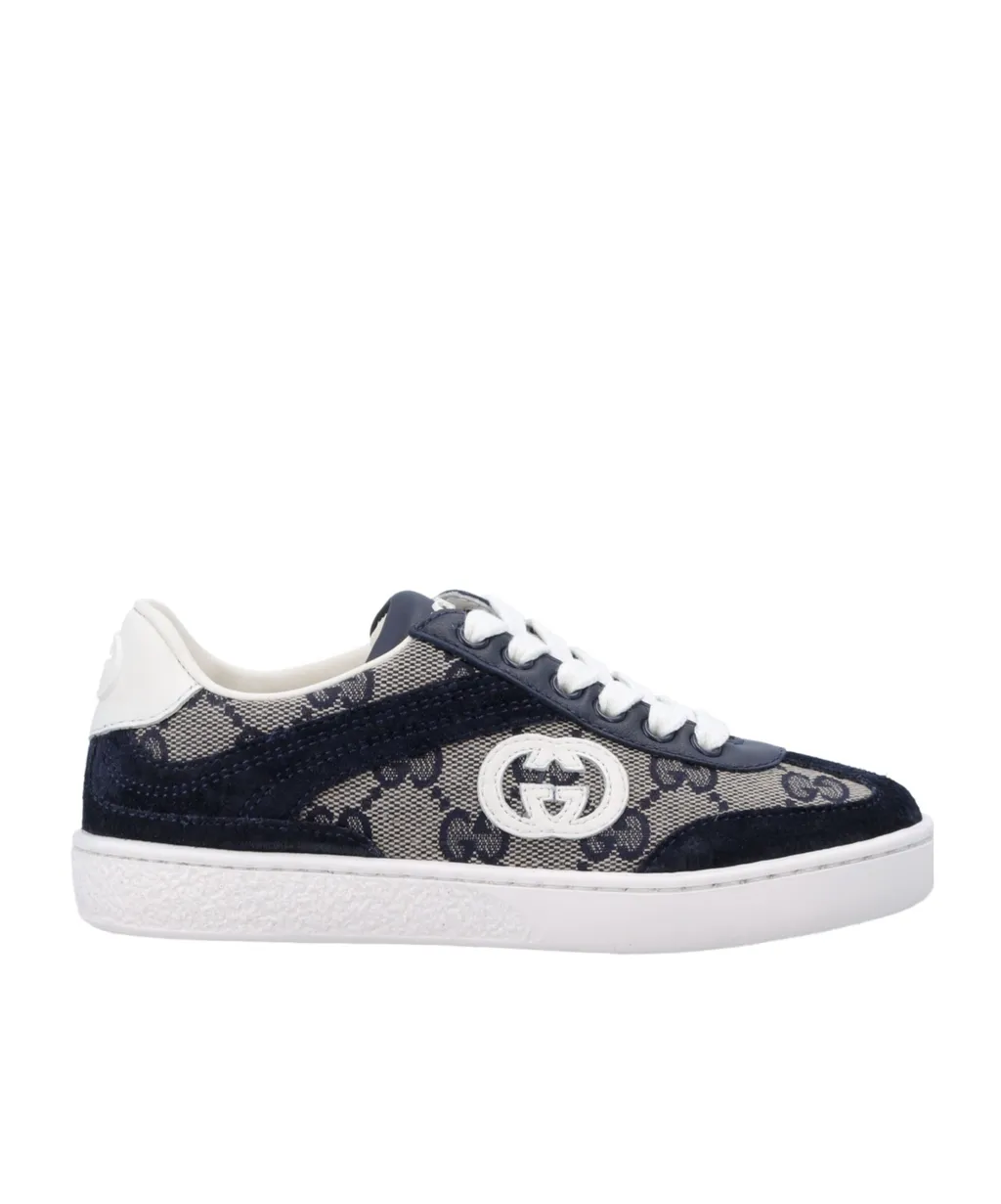 Gucci Kids G74 Lace-Up Sneakers