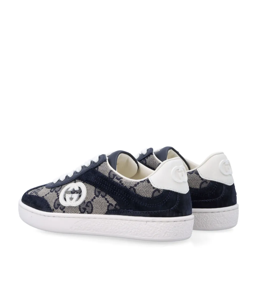 Gucci Kids G74 Lace-Up Sneakers