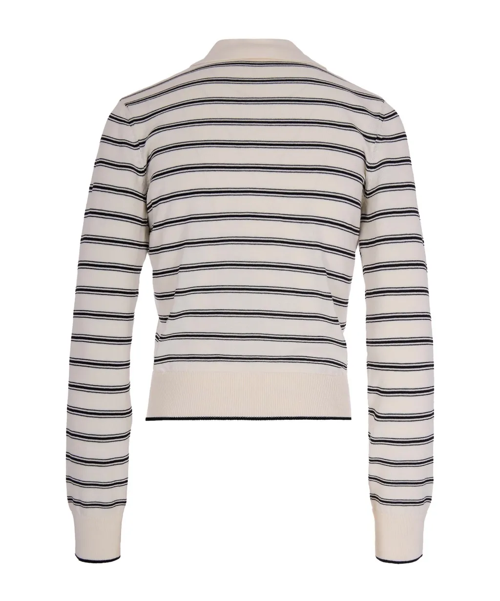 A.P.C. Striped Buttoned Cardigan