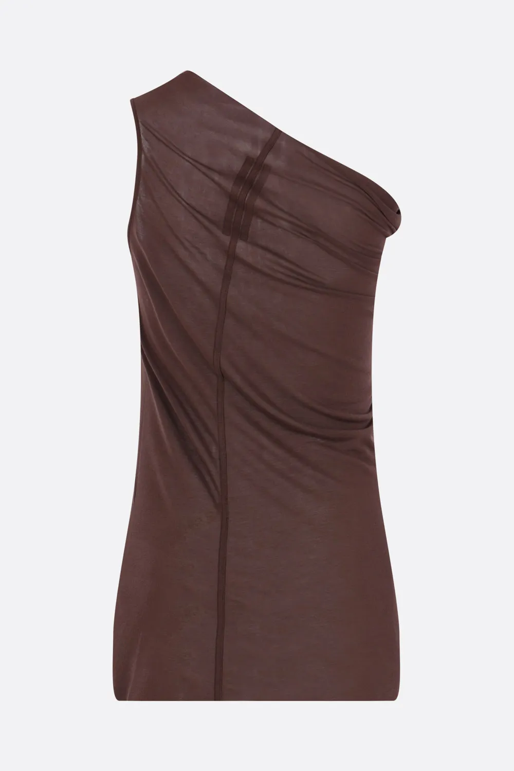 Rick Owens Athena Asymmetric Sleeveless Top