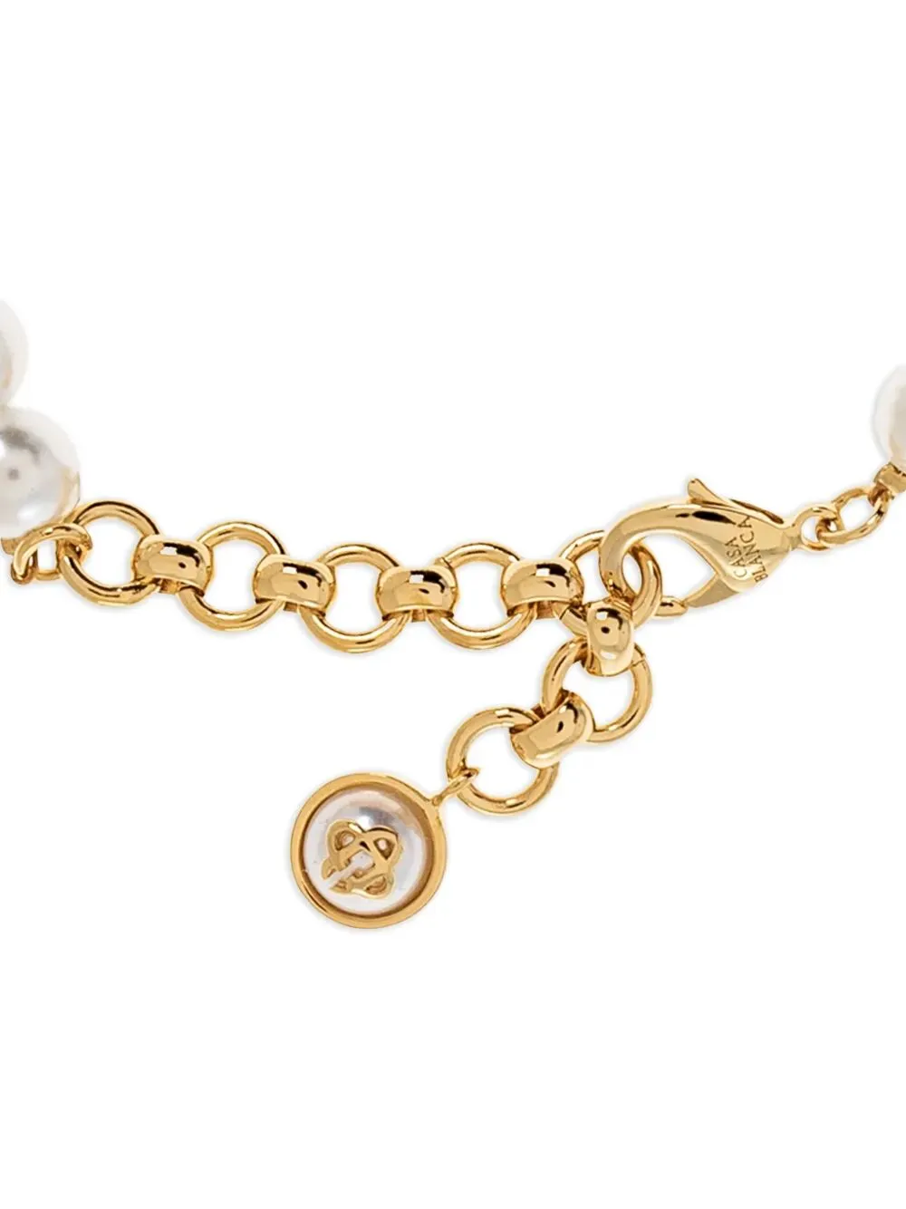 Strawberry Charm Beaded Bracelet
