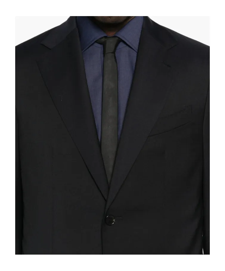 Aida Notched-Lapel Blazer