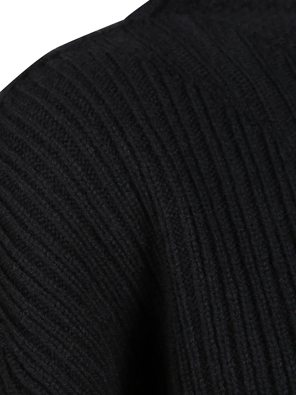 Rick Owens Long Sleeve Ribbed Knit Jumper