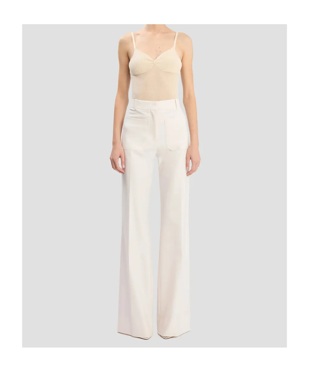 Alina Trouser In Bone