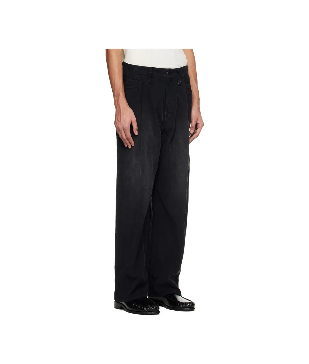 Pleated Details Casual Pants