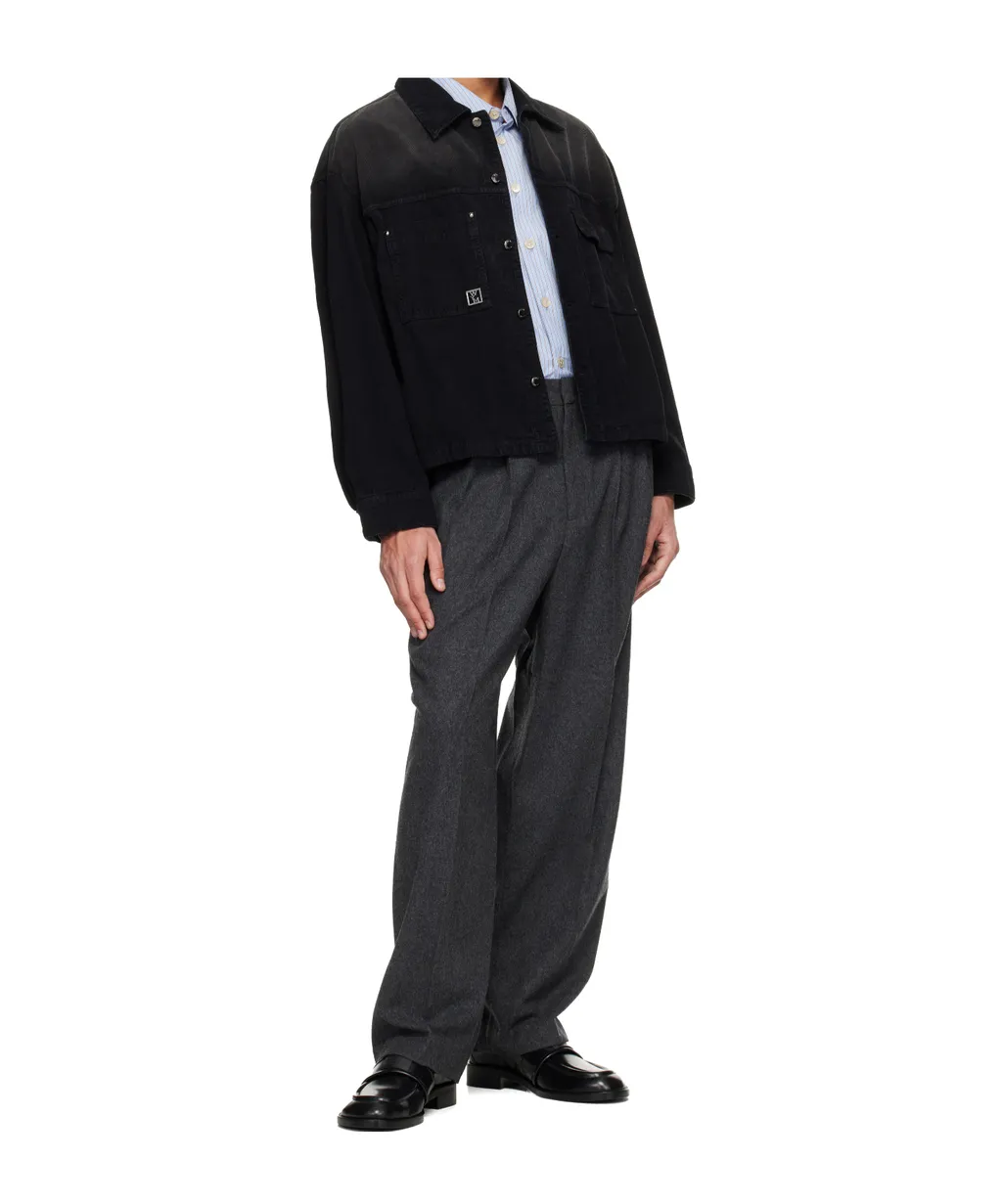 Corduroy Long-Sleeved Shirt
