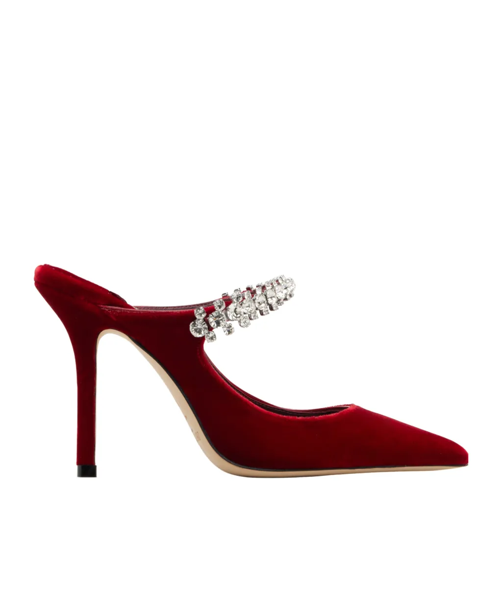 Bing 100 High-Heeled Mules