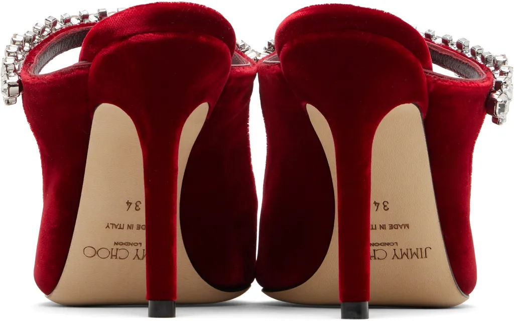 Bing 100 High-Heeled Mules