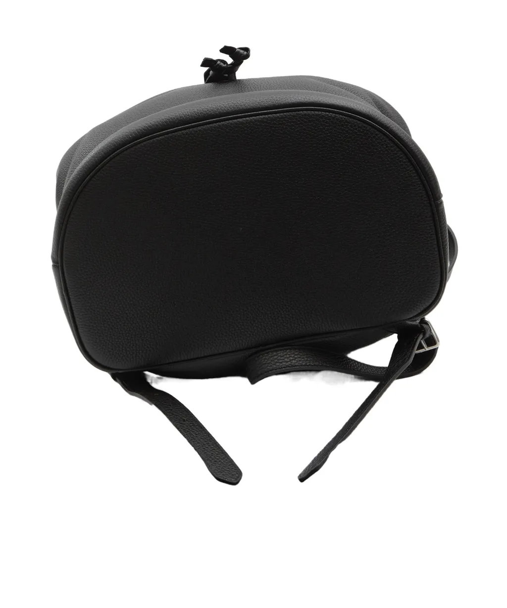 Large Backpack Folco In Grained Calfskin