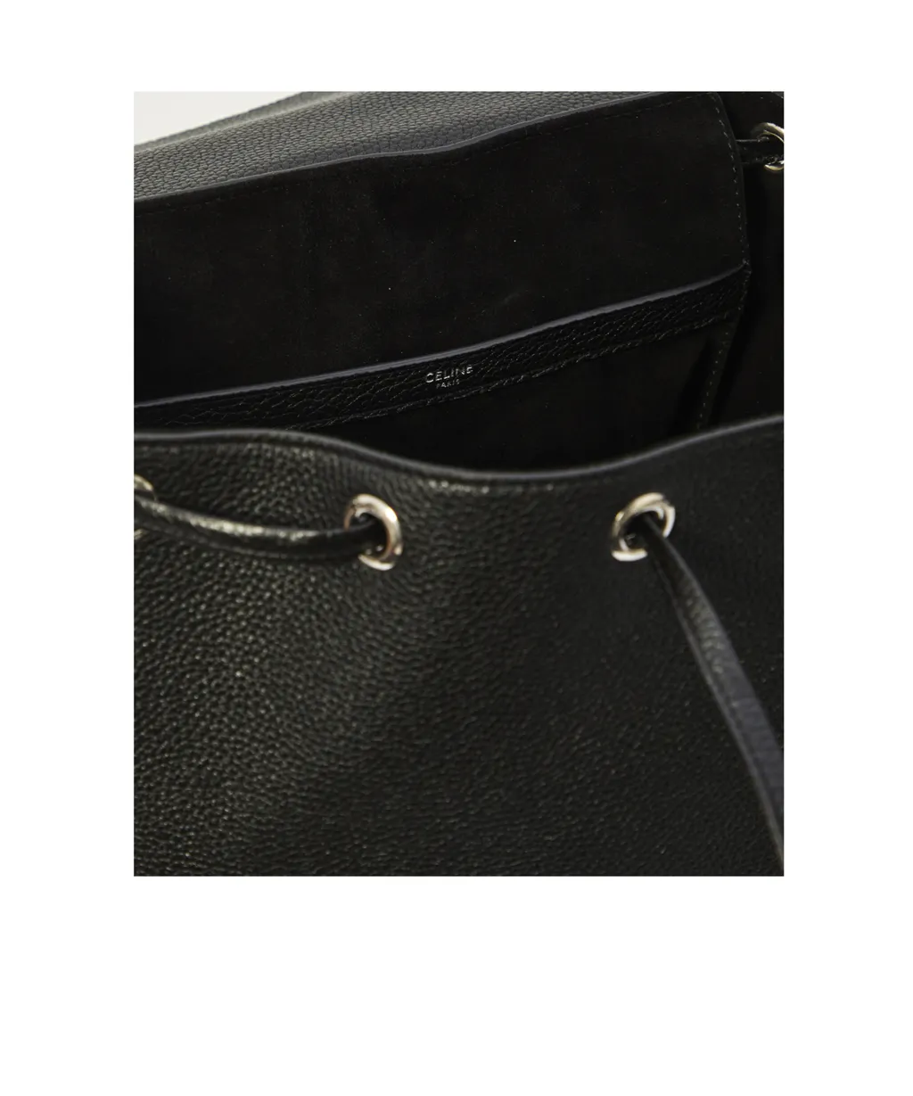 Large Backpack Folco In Grained Calfskin