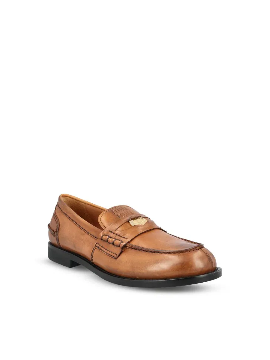 Miu Miu Slip-On Penny Loafers