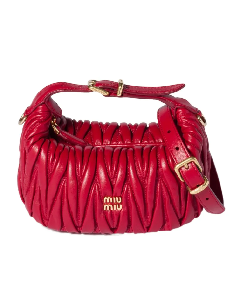 Miu Miu Matelassé Zipped Pouch