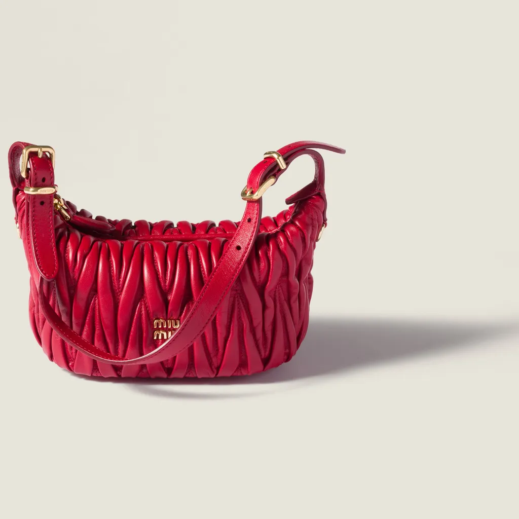 Miu Miu Matelassé Zipped Pouch