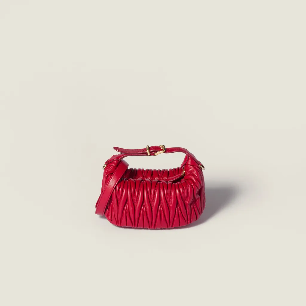 Miu Miu Matelassé Zipped Pouch