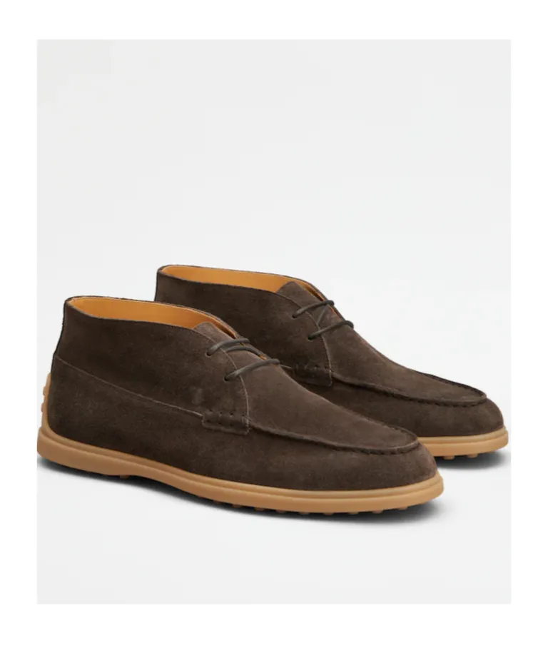 Tod's Lace-Up Flat Shoes