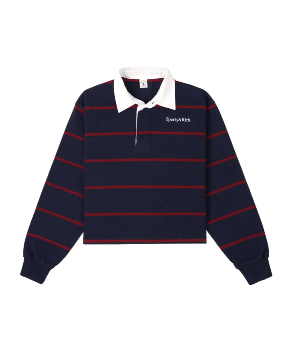 Serif Logo Rugby Polo