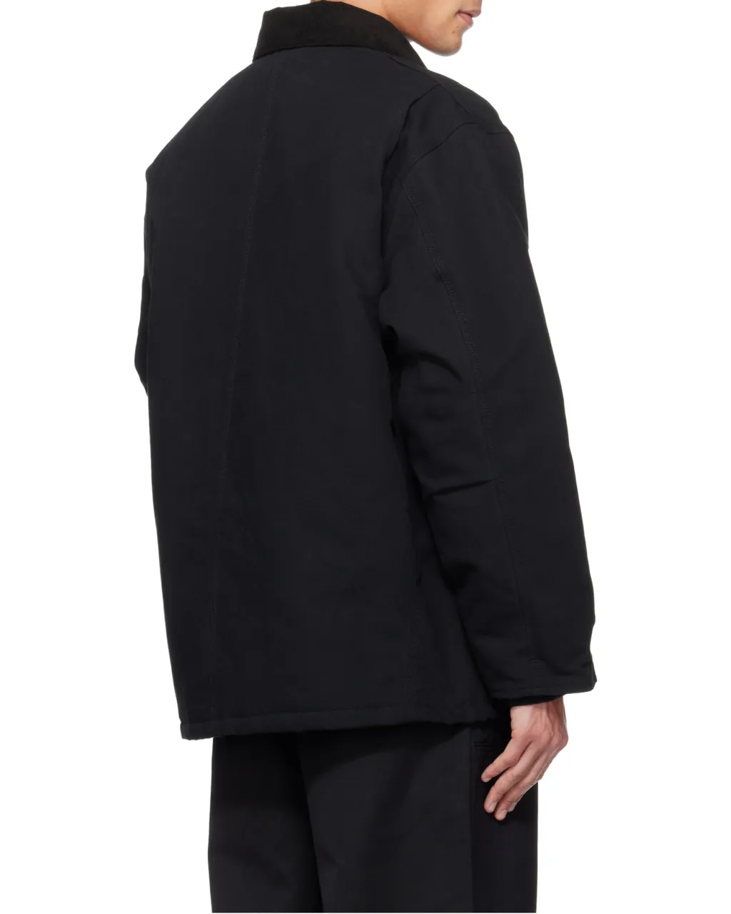 Long-Sleeved Collared Jacket
