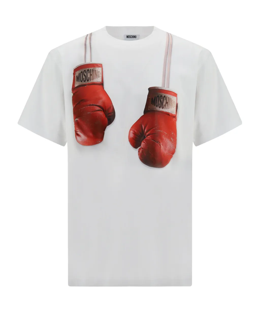 Moschino Printed Short Sleeve T-Shirt