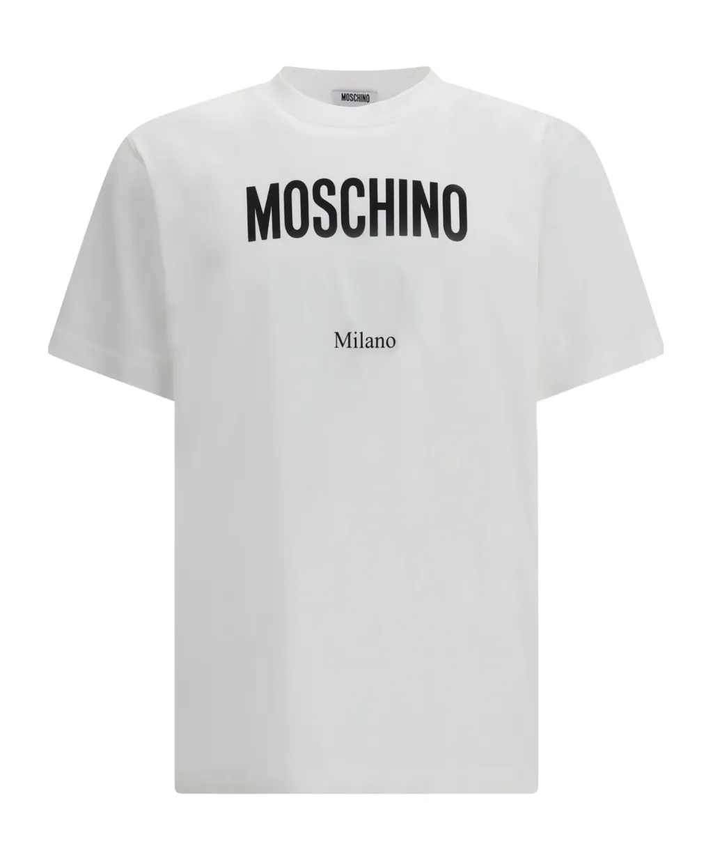 Moschino Logo Print Short Sleeve T-Shirt