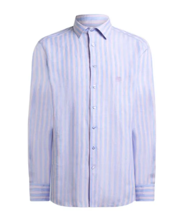 Etro Striped Long-Sleeved Shirt