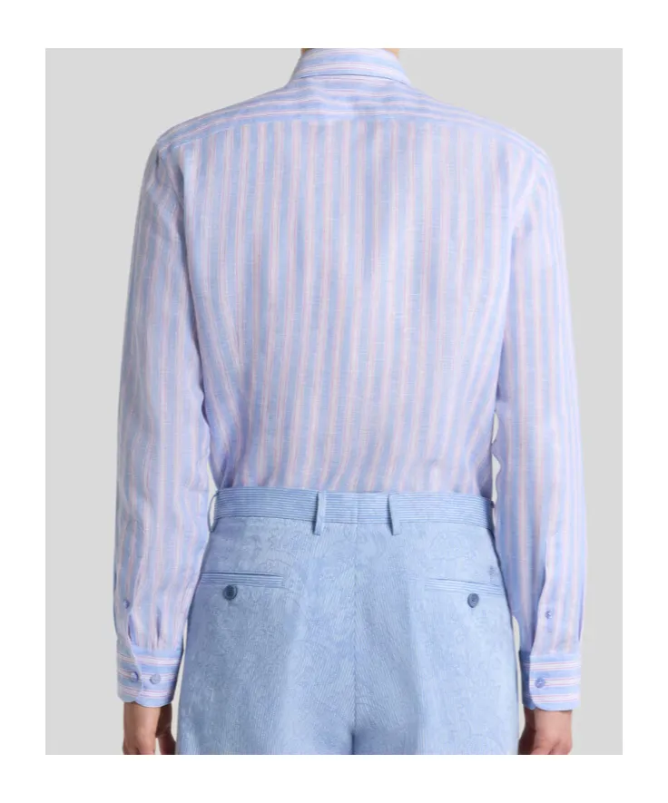 Etro Striped Long-Sleeved Shirt