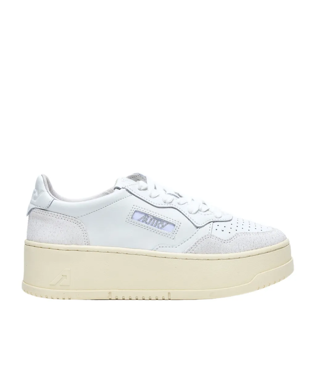Autry Medialist Platform Lace-Up Sneakers