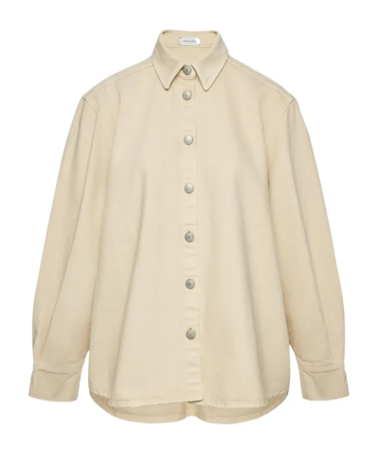 Magda Butrym Long-Sleeved Denim Shirt