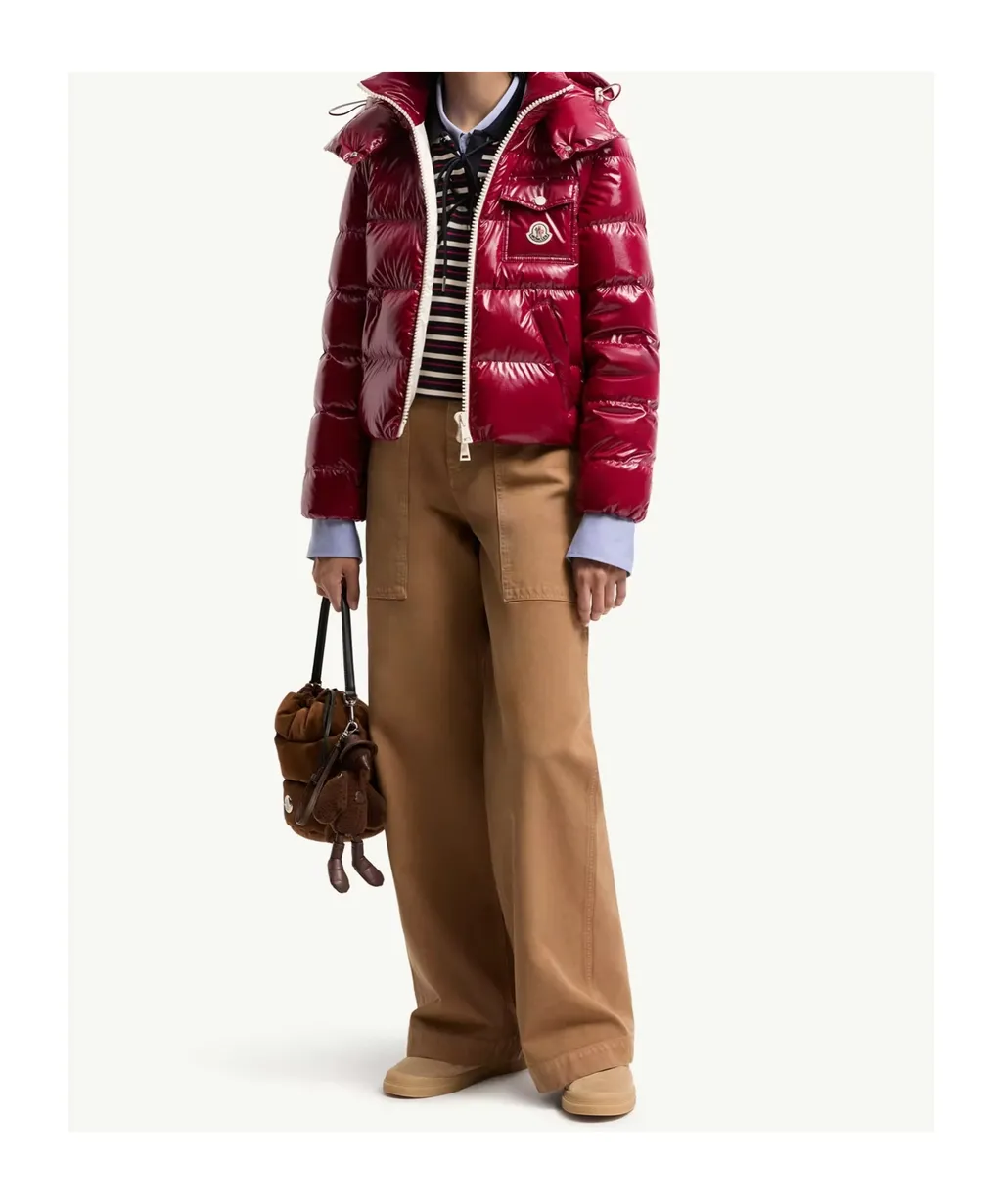 Moncler Andro Short Hooded Down Jacket