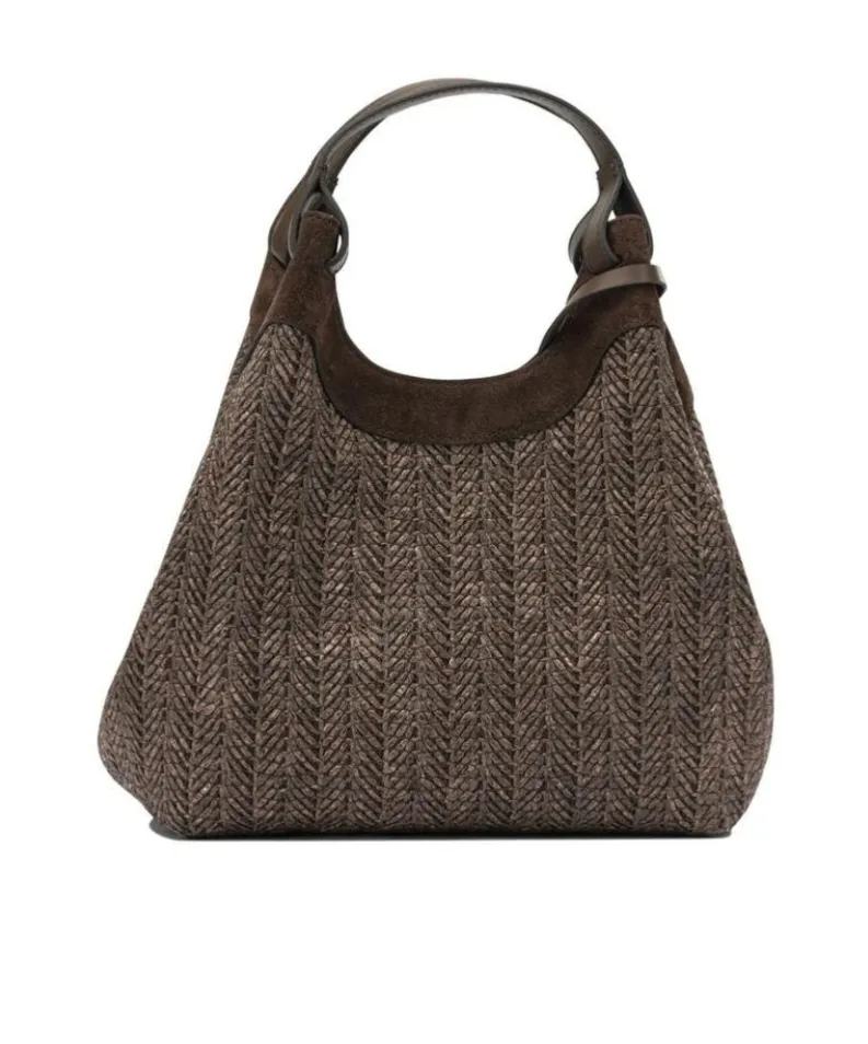Gianni Chiarini Herringbone Shoulder Bag