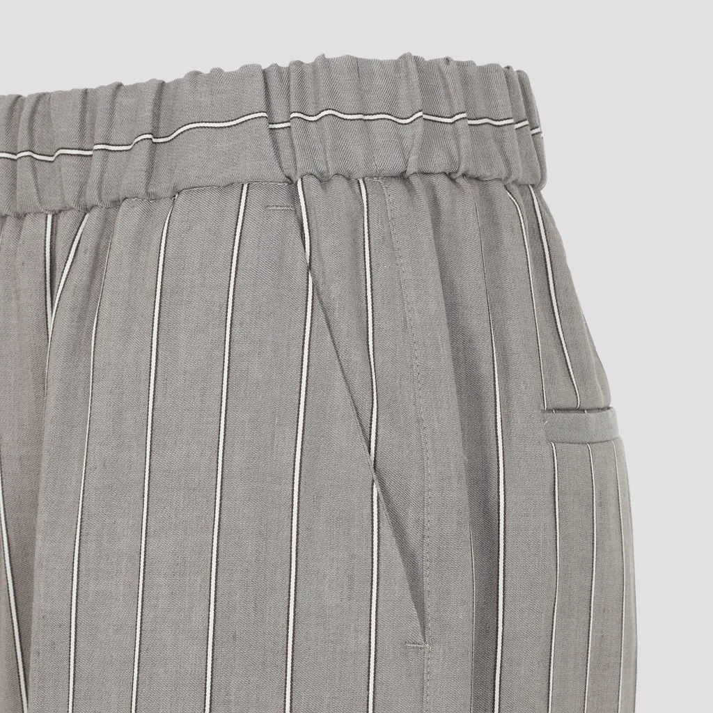 Elastic-Waist Trousers