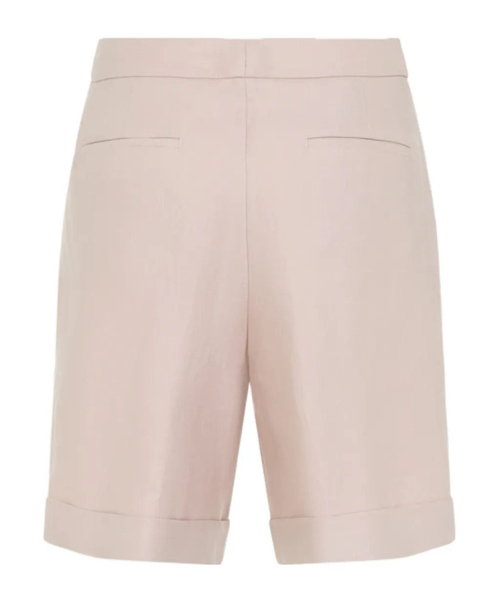 Pleat-Detail Shorts