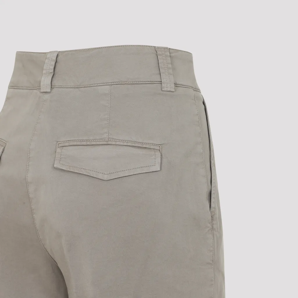 Mid-Rise Trousers