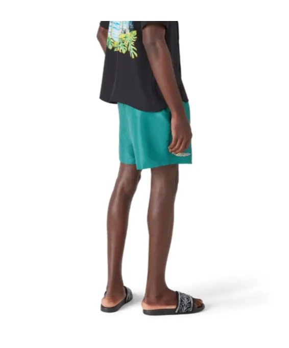 Casablanca Casa Embroidery Swim Shorts