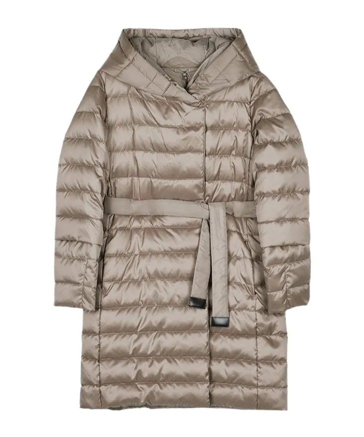 Long-Sleeved Down Jacket