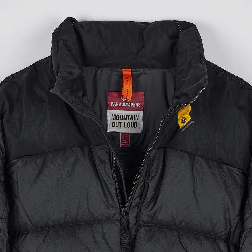 Logo-Stamped Down Jacket