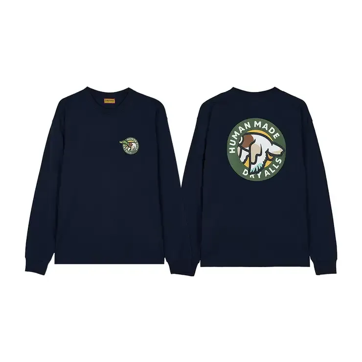 Crew Neck Long-Sleeved Sweatshirt