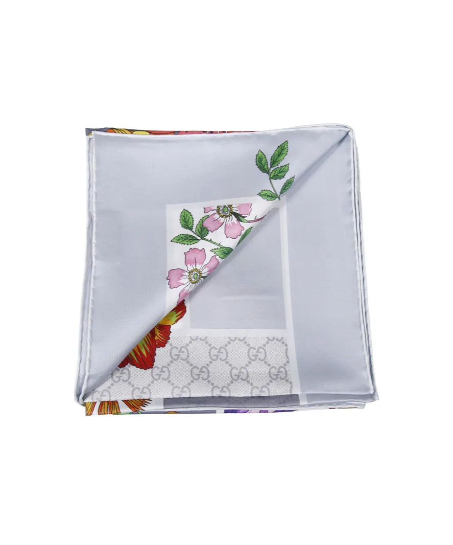 Gucci Floral Printed Scarf