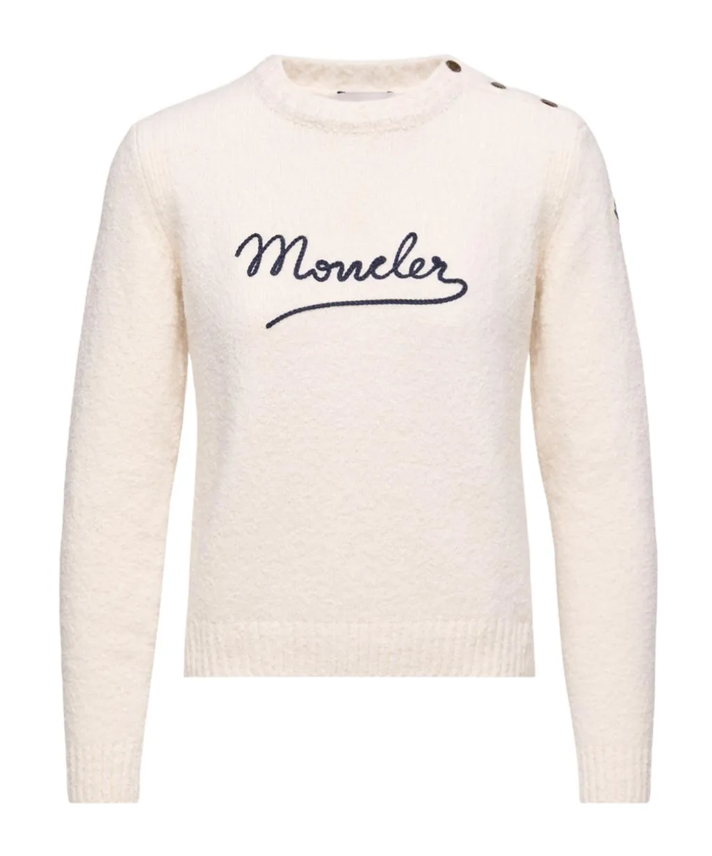 Moncler Embroidered Logo Jumper