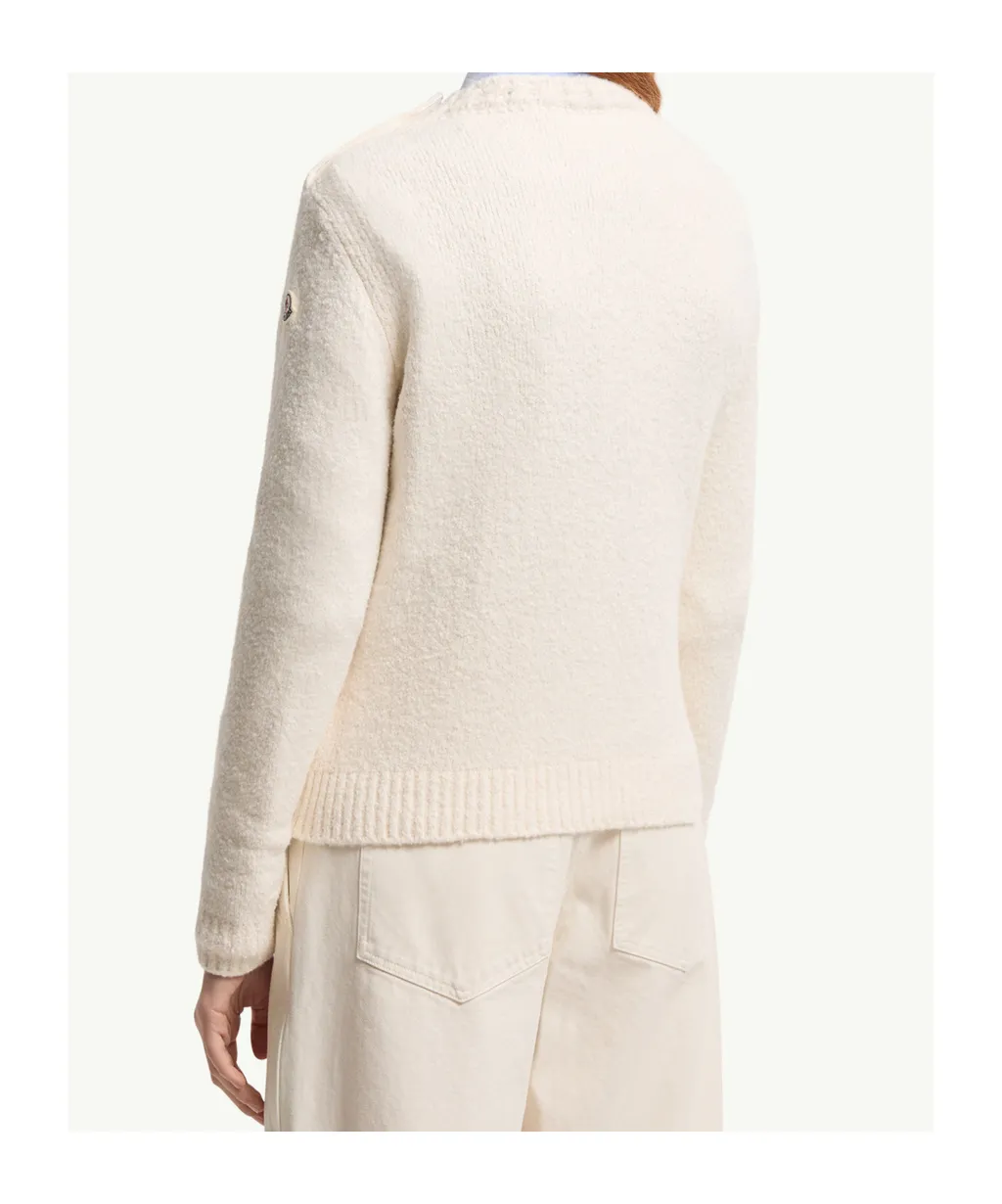 Moncler Embroidered Logo Jumper