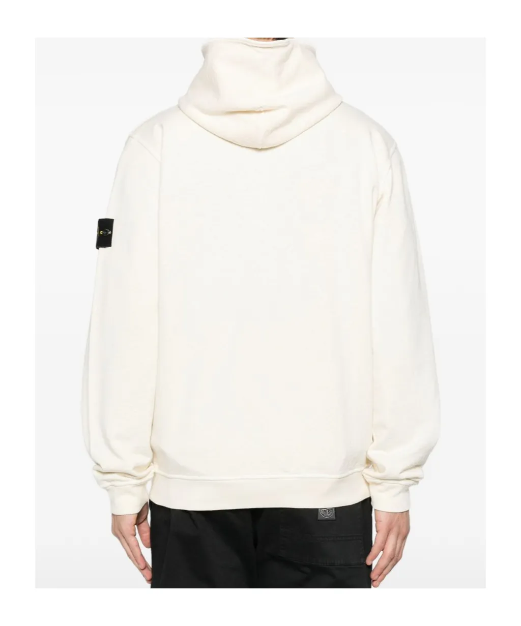 Long-Sleeved Zippered Sweatshirt